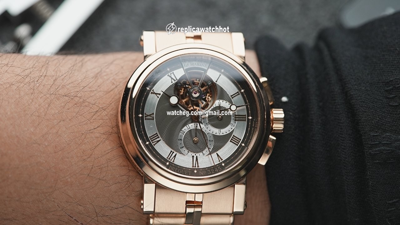 Breguet Marine Mens watch Unisex Rose gold 5837BR 92 RZ0 4