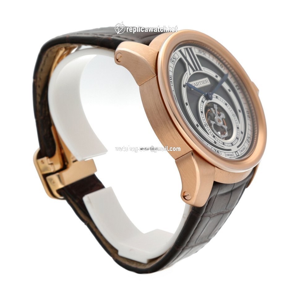 Cartier Calibre de Cartier Mens watch Unisex Automatic Rose gold 3204 4