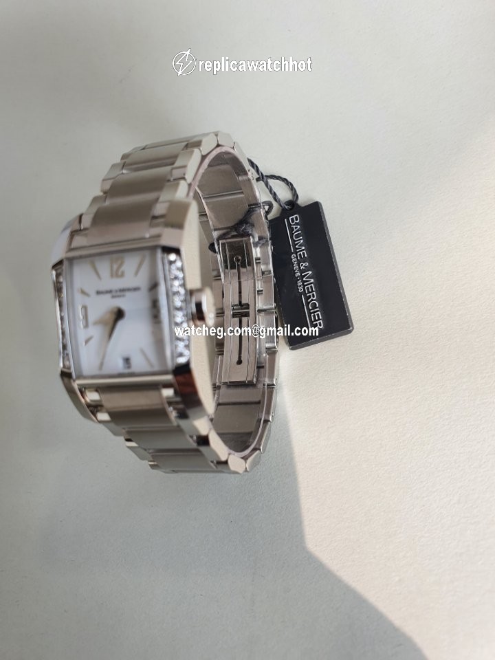 Baume & Mercier Womens watch Quartz Steel M0A08739 4