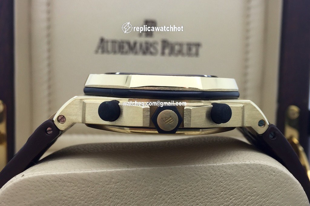 Audemars Piguet Royal Oak Offshore Mens watch Unisex Automatic Yellow gold 26007BA.OO.D022CR.01 4