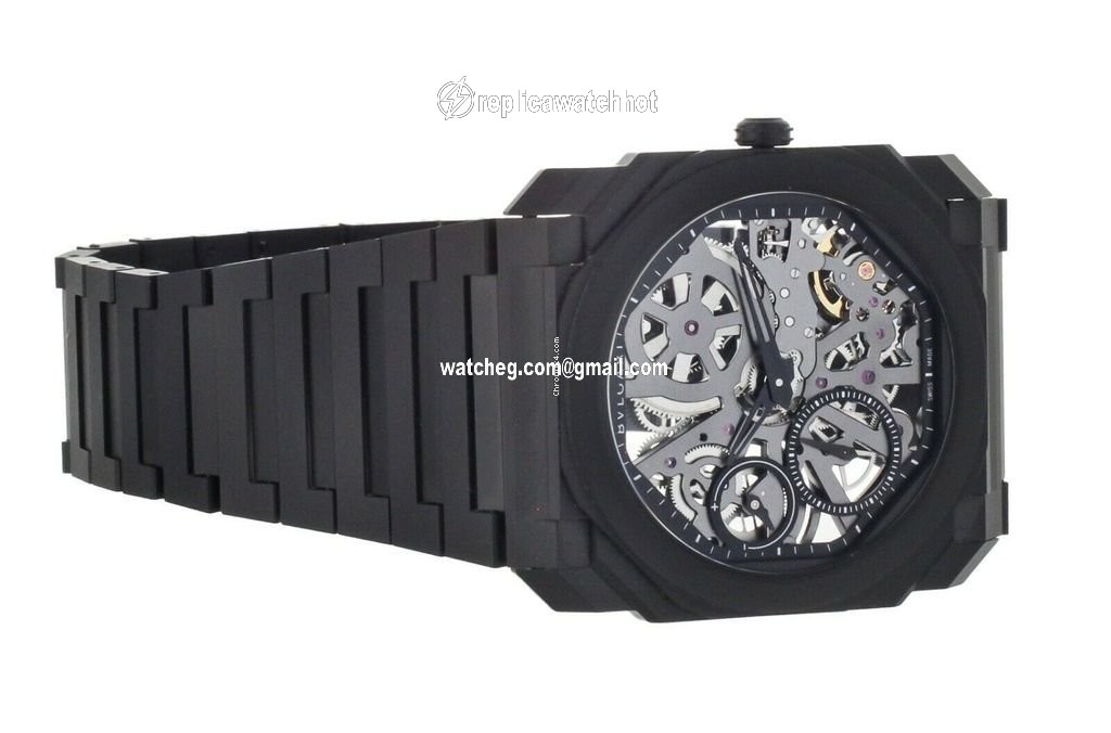 Bulgari Octo Mens watch Unisex Manual winding Ceramic 103126 4