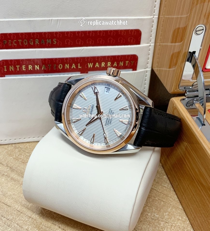 Omega Seamaster Aqua Terra Mens watch Unisex Automatic Gold Steel 231.23.39.21.02.001 4