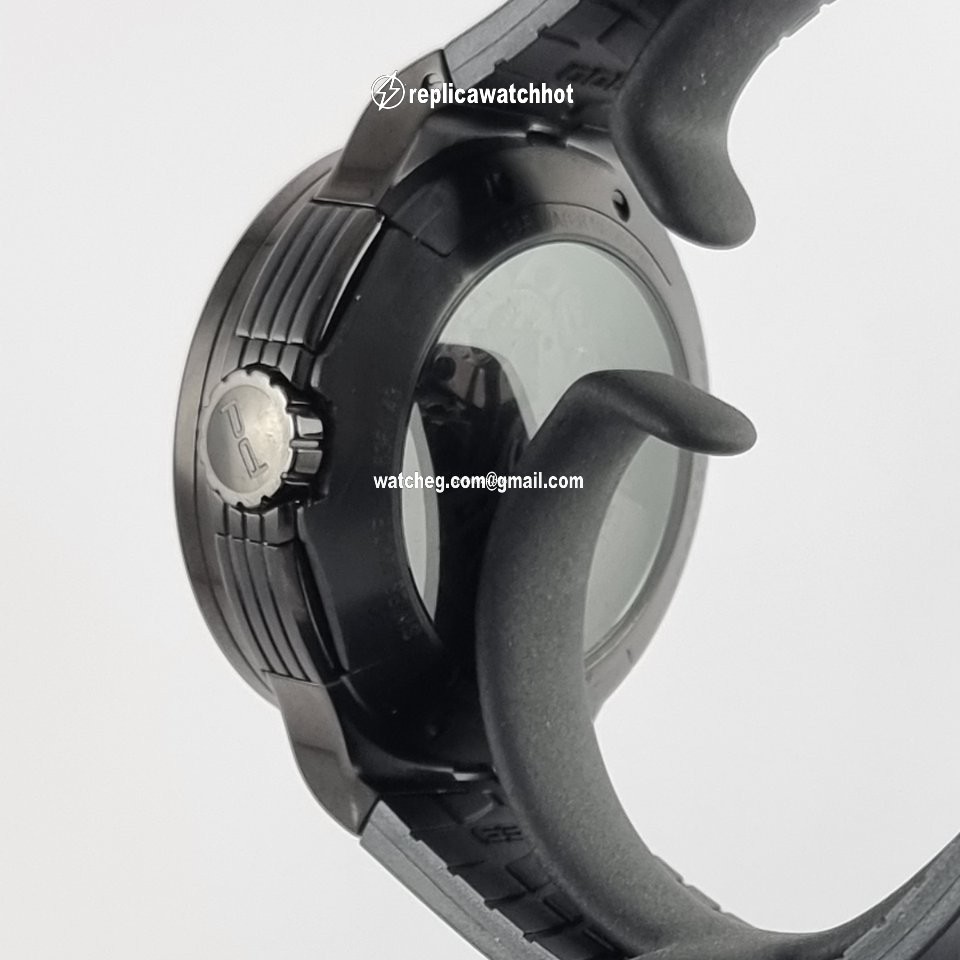Porsche Design Flat Six Mens watch Unisex Automatic Steel Flat Six Automatic Black Pvd Mens Watch 4