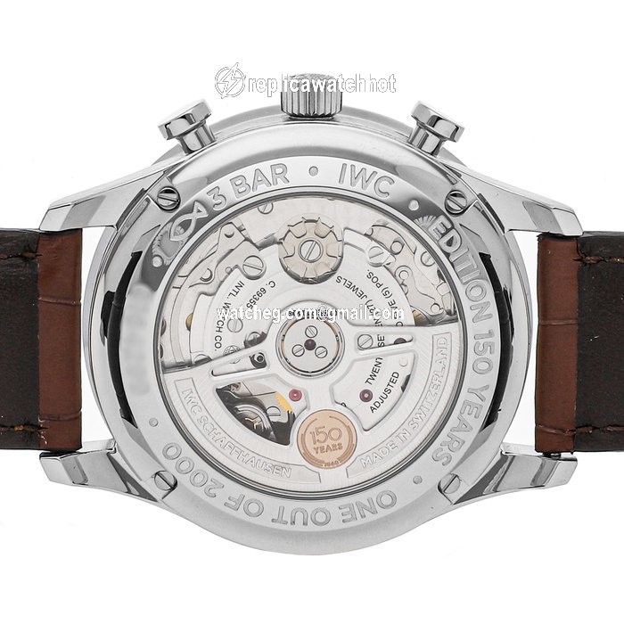 IWC Portuguese Chronograph Mens watch Unisex Automatic Steel IW3716-02 4