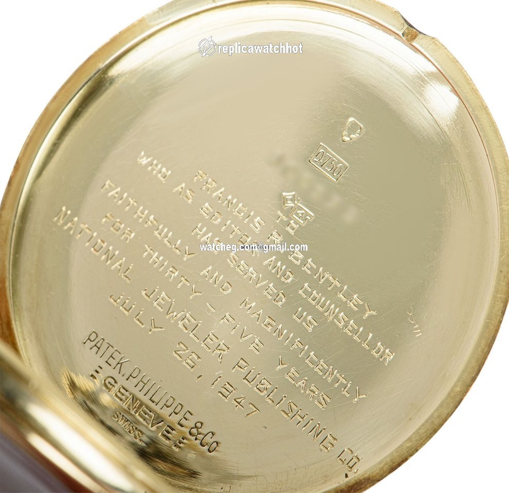 Patek Philippe Vintage Mens watch Unisex Manual winding Yellow gold 722 4