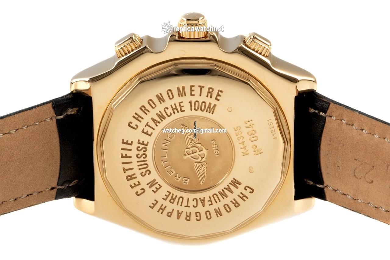 Breitling Crosswind Special Mens watch Unisex Automatic Yellow gold K44355 4