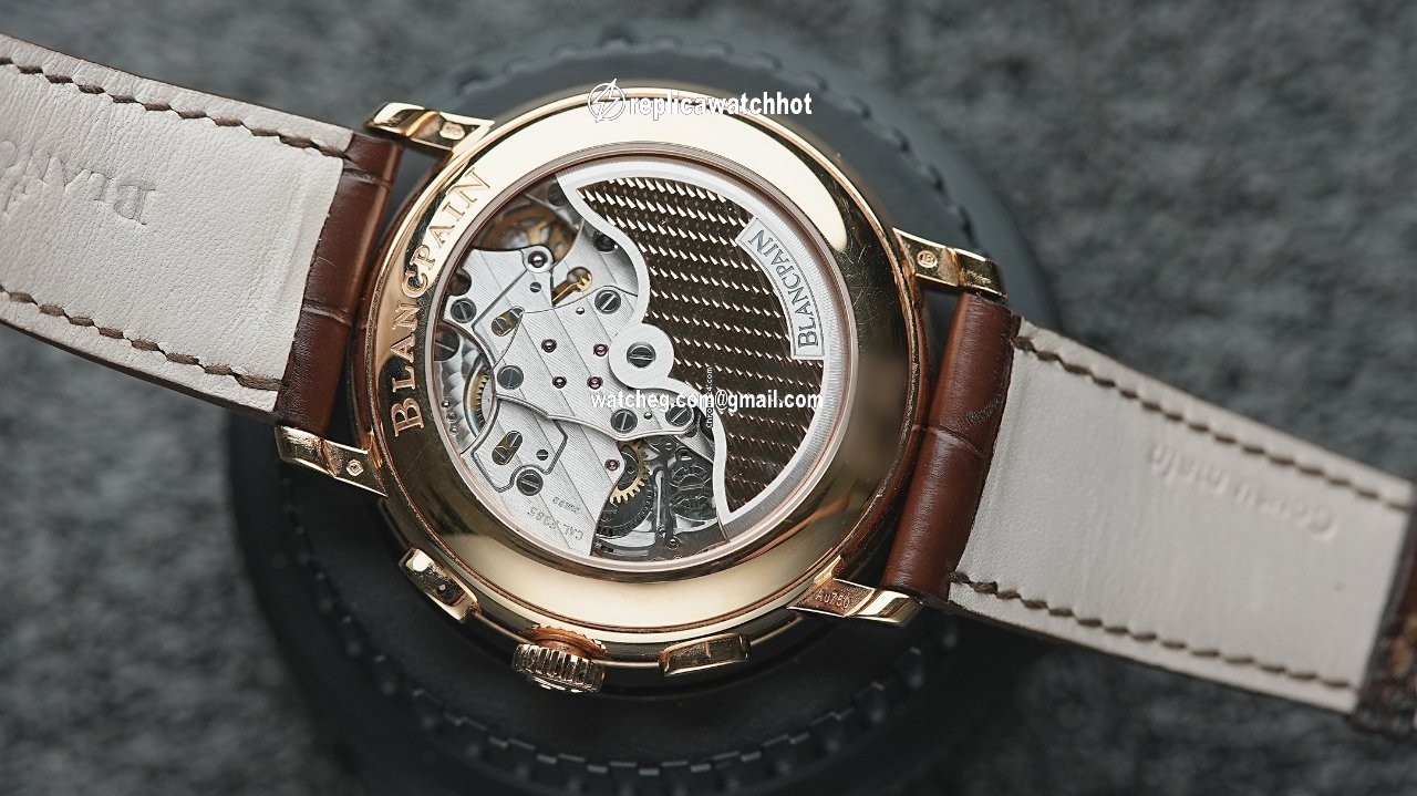 Blancpain Villeret Mens watch Unisex Automatic Rose gold 6680F-3631-55B 4