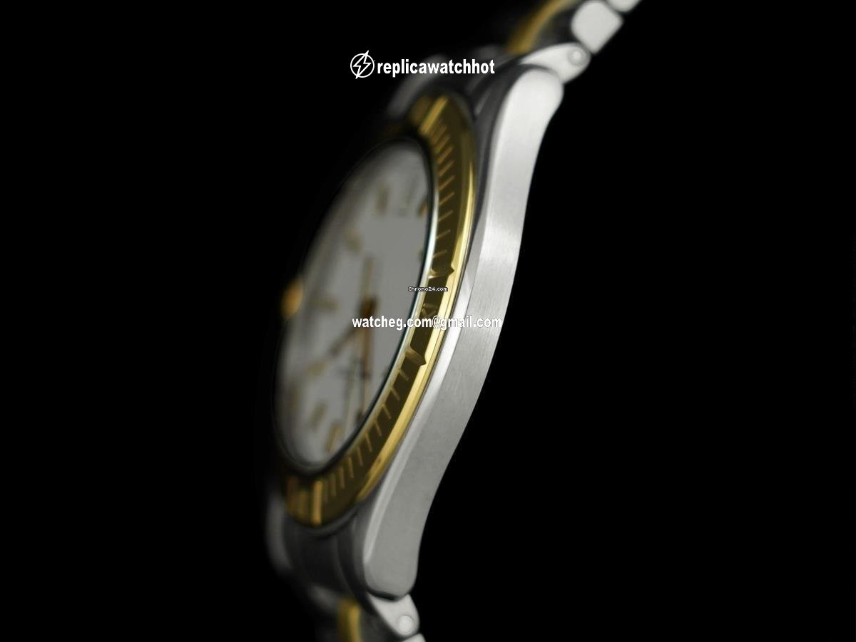 Baume & Mercier Mens watch Unisex Quartz Gold Steel 7913 4