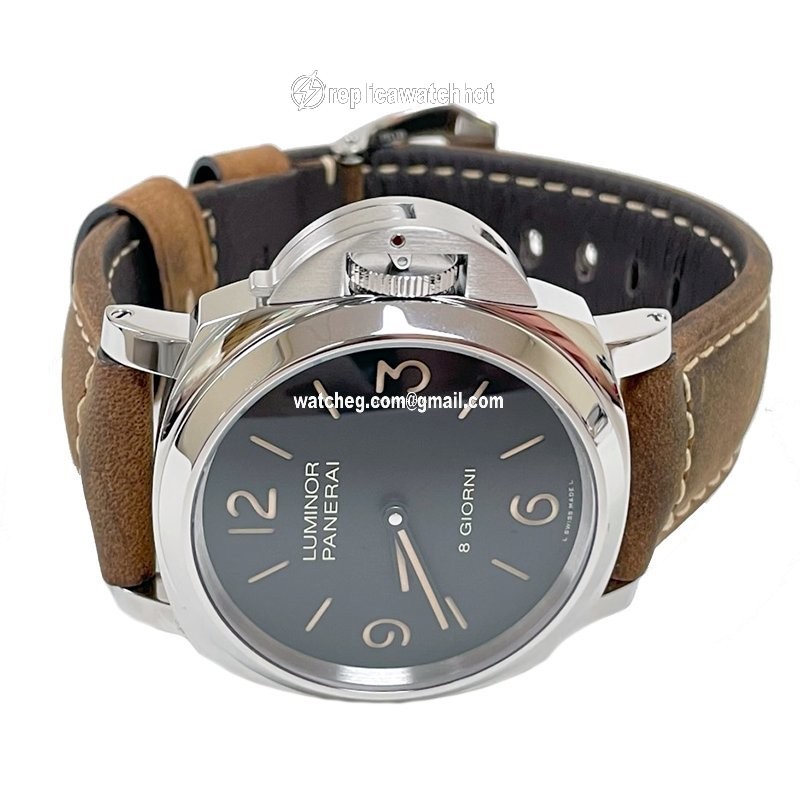 Panerai Luminor Base Mens watch Unisex Manual winding Steel PAM00914 4