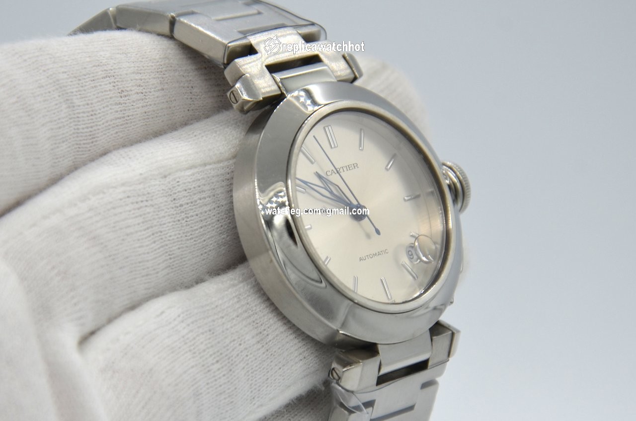 Cartier Pasha C Mens watch Unisex Automatic Steel 1031 	W31010M7 4