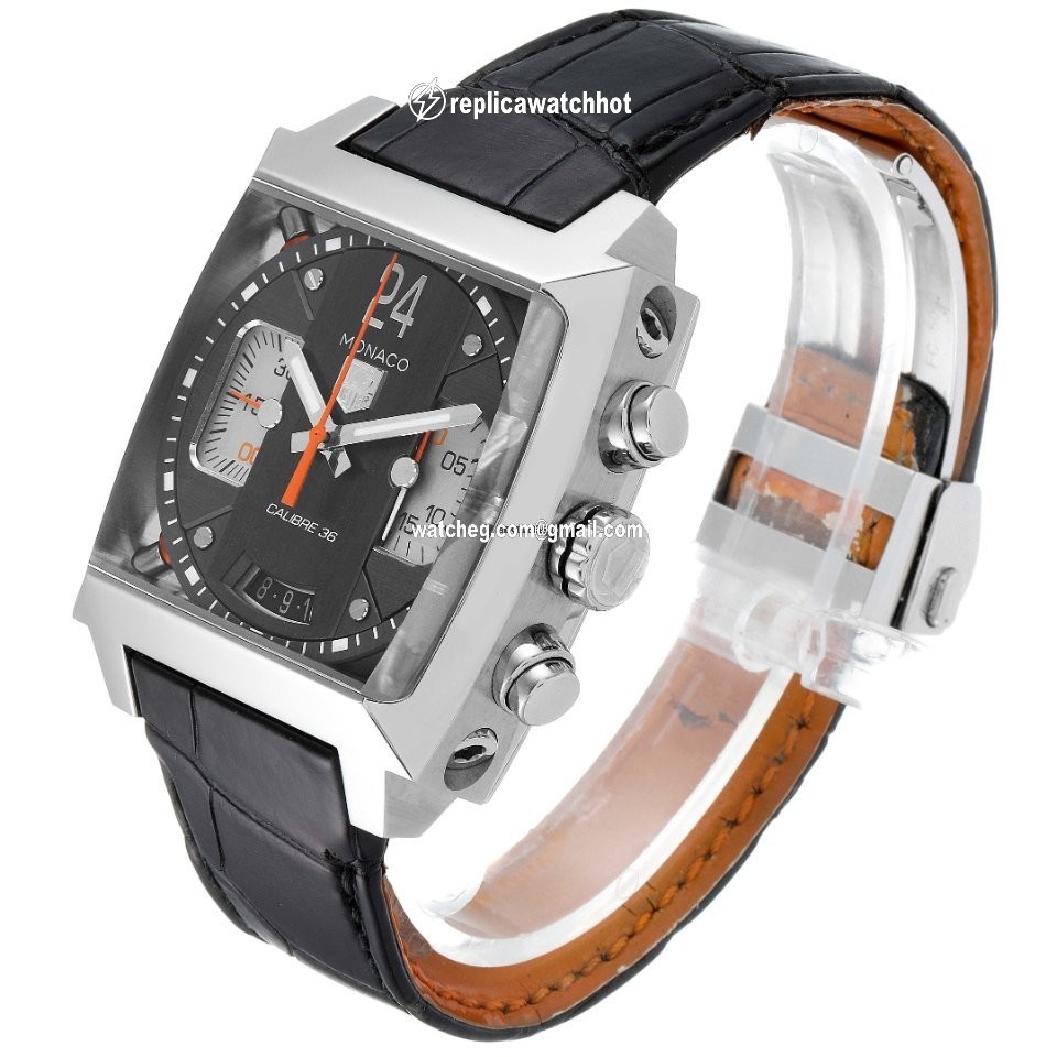 TAG Heuer Monaco Calibre 36 Mens watch Unisex Automatic Steel CAL5112.FC6298 4