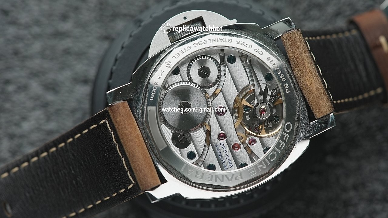Panerai Luminor Base Mens watch Unisex Manual winding Steel PAM 00112 4