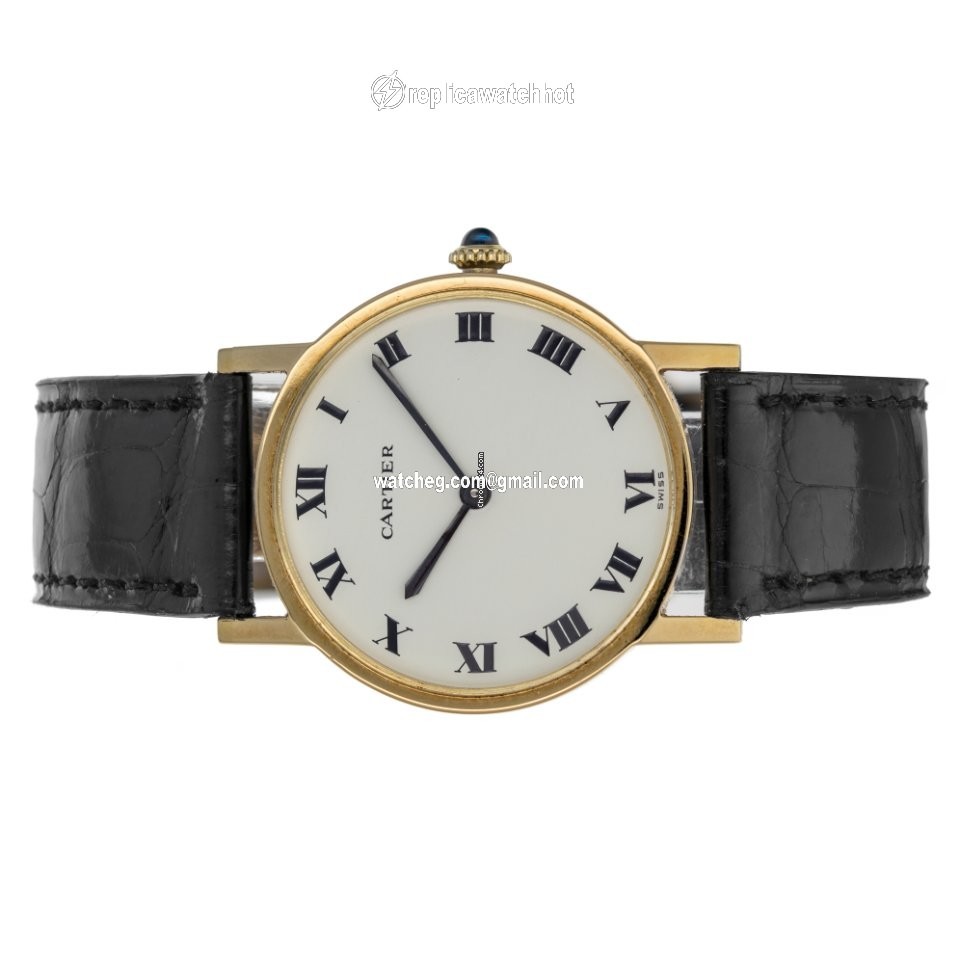 Cartier Womens watch Manual winding Yellow gold 897053 4