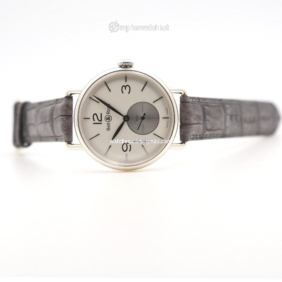 Bell & Ross Vintage Mens watch Unisex Manual winding BRWW1-ME-AG-OP SCR 4