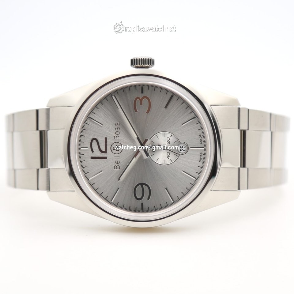 Bell & Ross Vintage Mens watch Unisex Automatic Steel BRG123-WH-ST SST 4