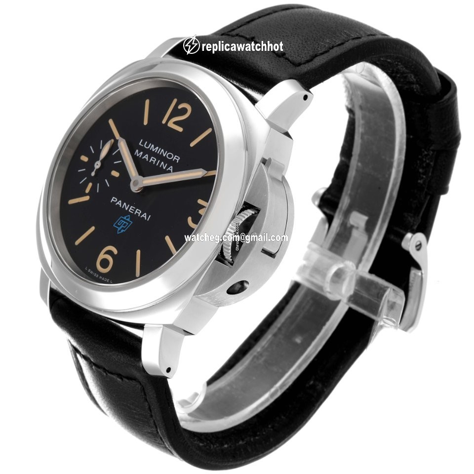 Panerai Luminor Marina Mens watch Unisex Manual winding Steel PAM00631 4
