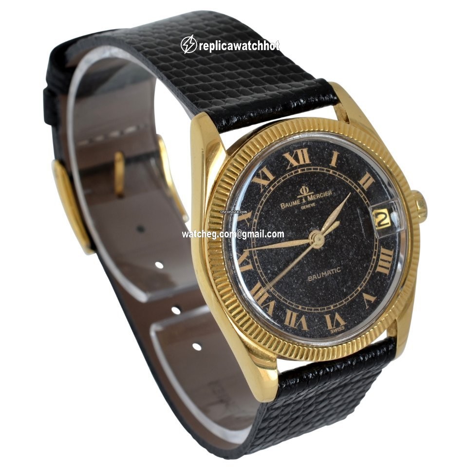 Baume & Mercier Mens watch Unisex Automatic Yellow gold 3183-2 4