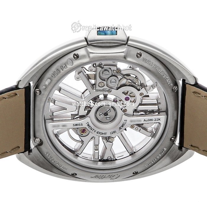 Cartier Cle de Cartier Mens watch Unisex Automatic Palladium WHCL0008 4