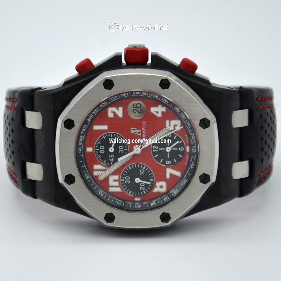 Audemars Piguet Royal Oak Offshore Chronograph Mens watch Unisex Automatic Carbon 26190OS.OO.D003CU.01 4