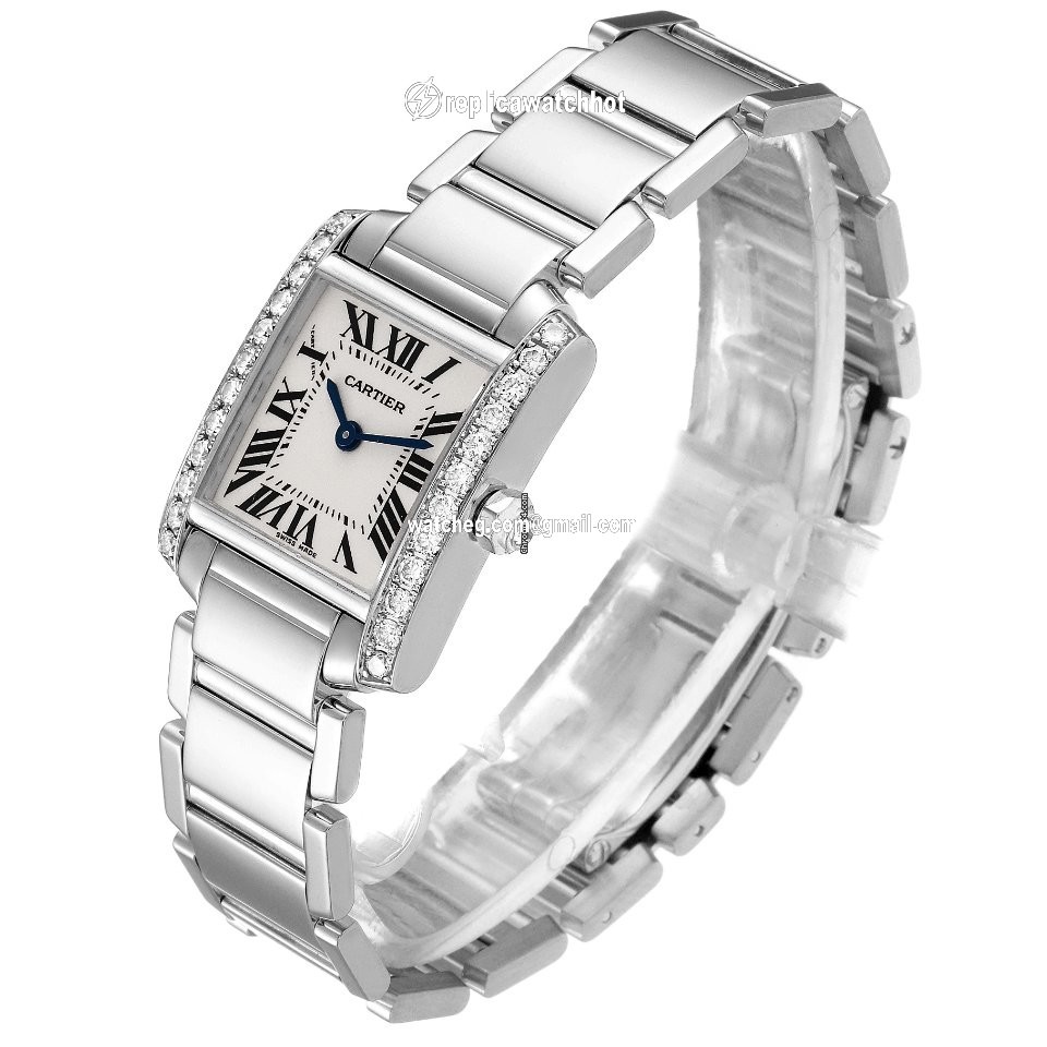 Cartier Tank Francaise Womens watch Quartz WE1002S3 4
