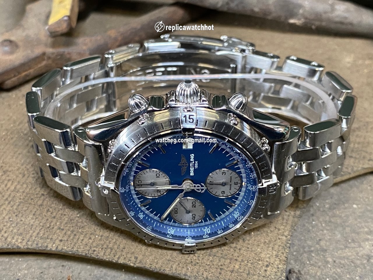 Breitling Chronomat Mens watch Unisex Automatic Steel A13047 4