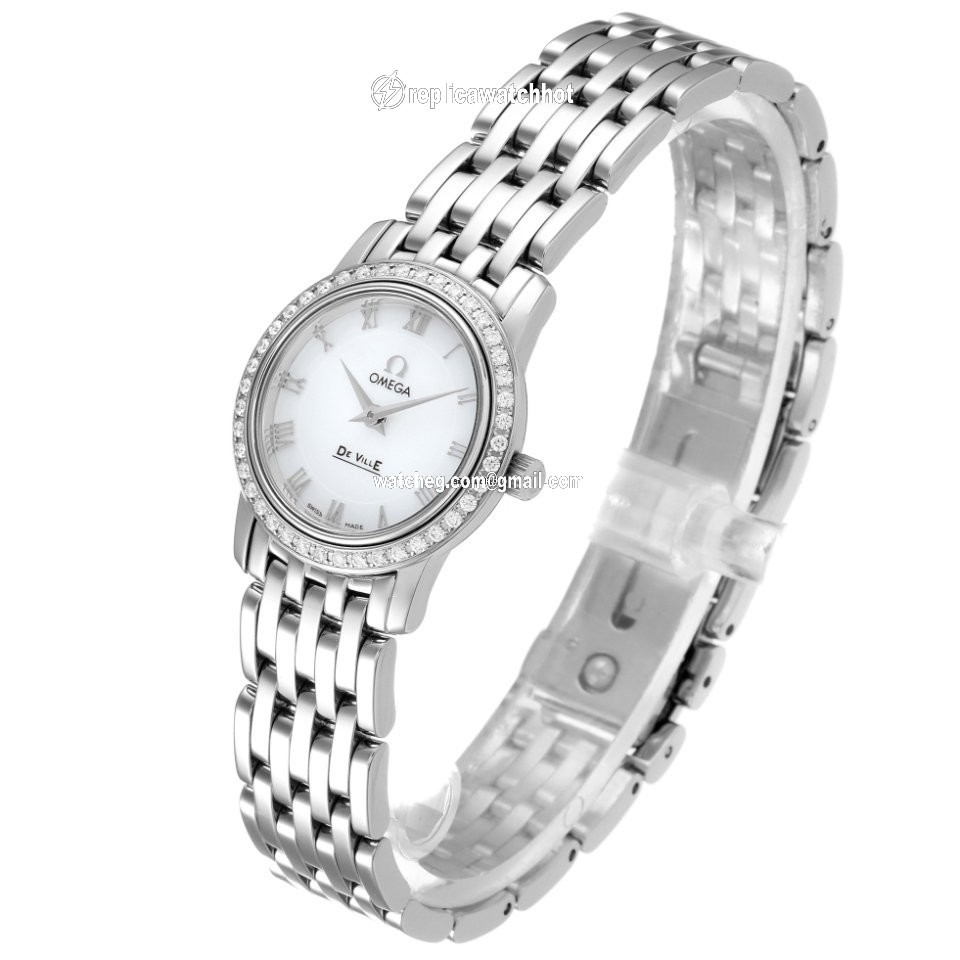Omega De Ville Womens watch Quartz Steel 4575.71.00 4