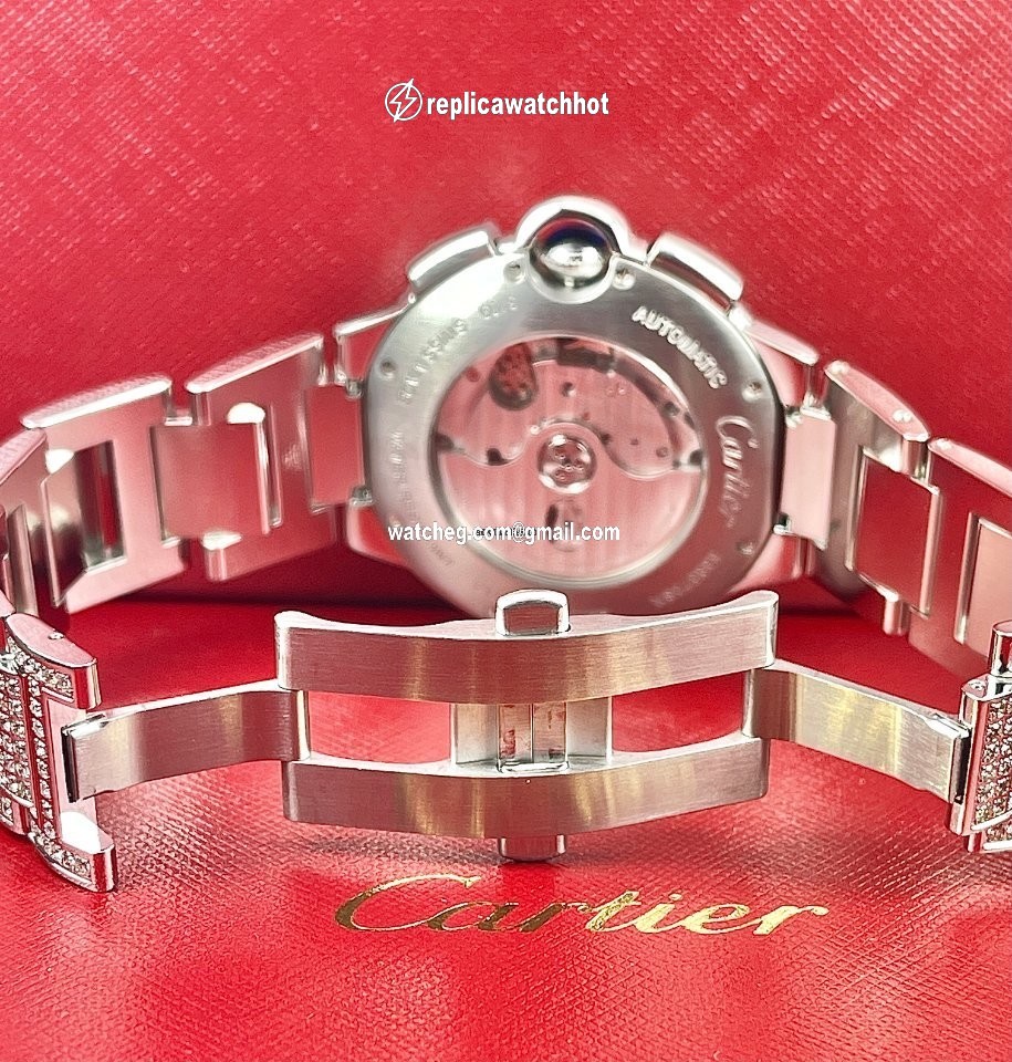 Cartier Ballon Bleu 44mm Mens watch Unisex Automatic Steel W6920025 4