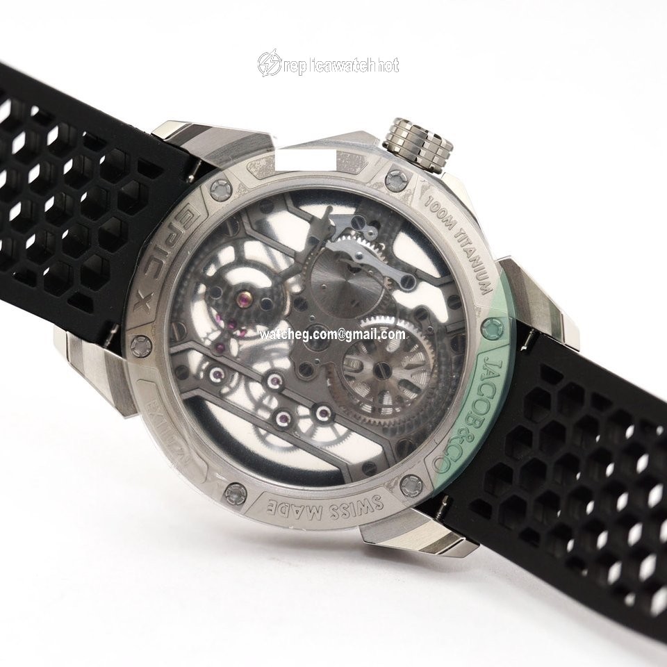 Jacob & Co. Mens watch Unisex Manual winding Titanium EX110.20.AA.AF.ABRUA 4