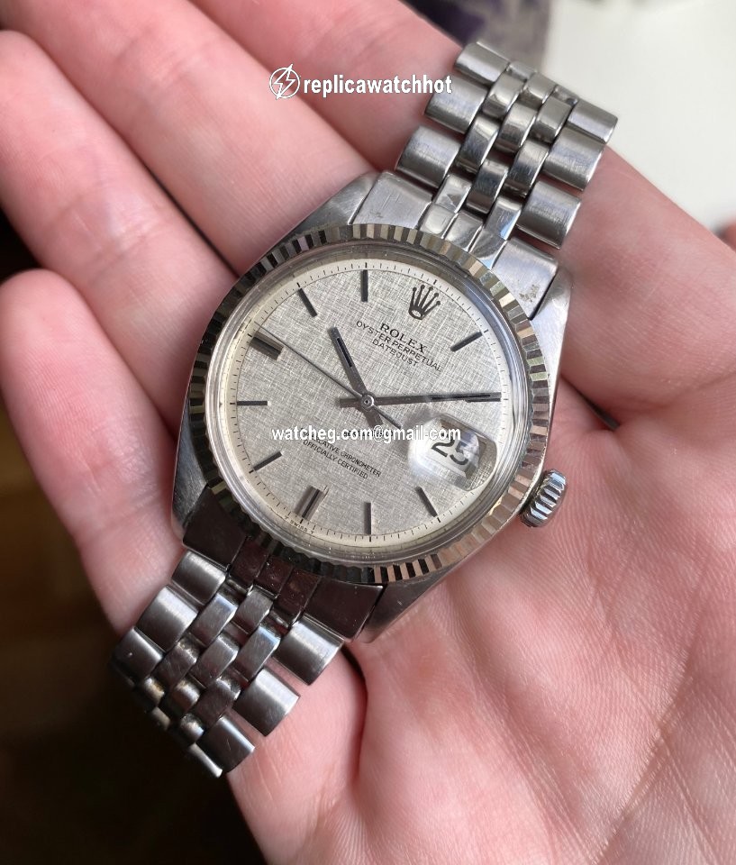 Rolex Datejust 36 Mens watch Unisex Steel Automatic Datejust 1601 4