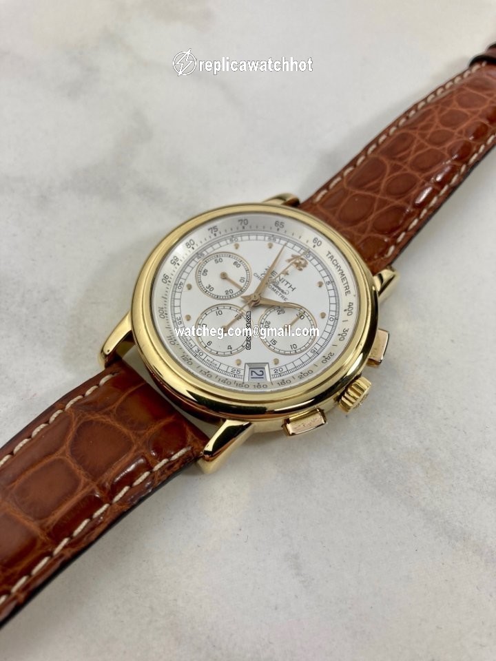 Zenith El Primero Mens watch Unisex Automatic Yellow gold 30.0380.400 4
