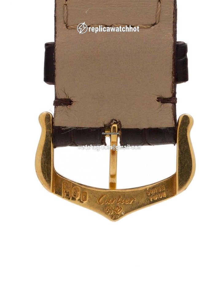Cartier Tank Francaise Quartz Yellow gold 1821 4