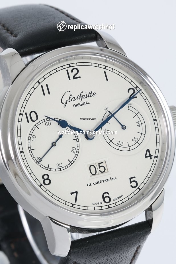 Glashtte Original Senator Observer Mens watch Unisex Automatic Steel 100-14-05-02-05 4