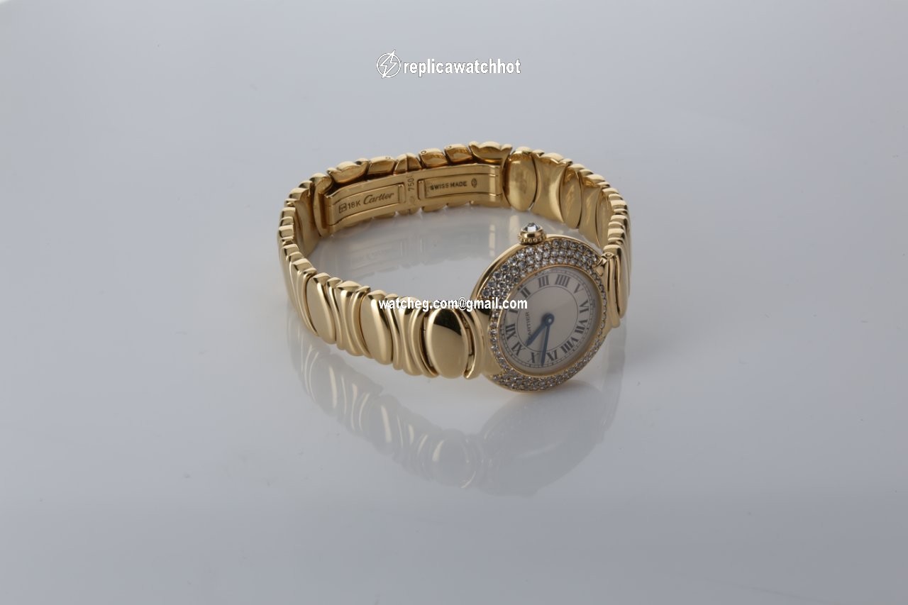 Cartier Womens watch Quartz Yellow gold 878999 4