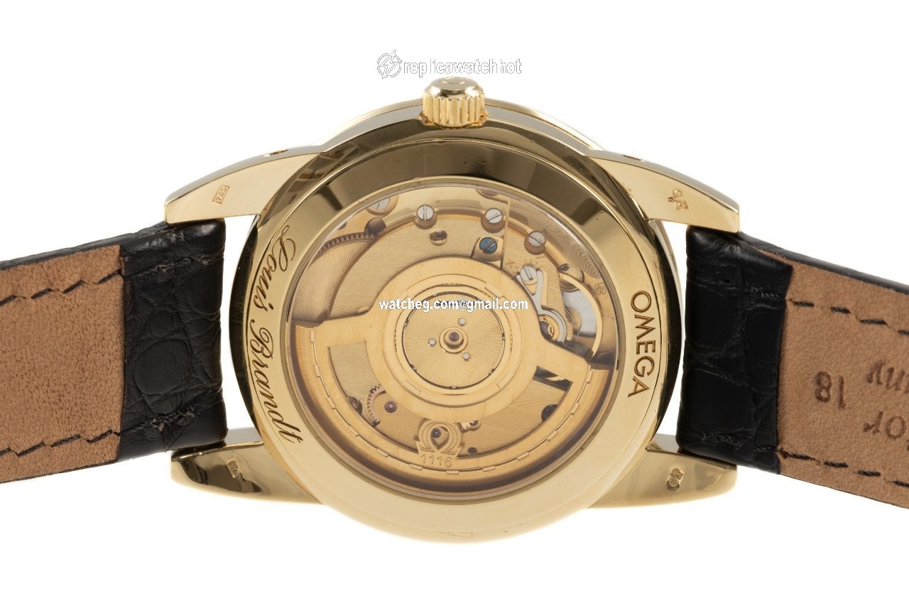 Omega Mens watch Unisex Automatic Yellow gold 175.0300 4