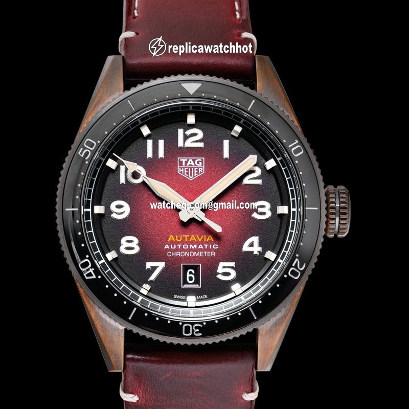 TAG Heuer Autavia Mens watch Unisex Automatic Bronze WBE5192.FC8300 4