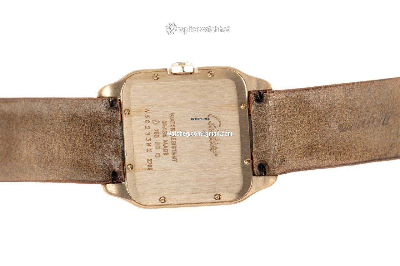 Cartier Santos Dumont Mens watch Unisex Quartz Yellow gold 2788 4
