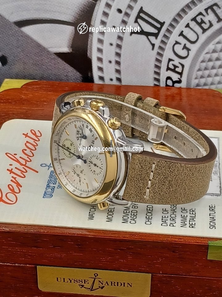 Ulysse Nardin Mens watch Unisex Automatic Gold Steel 575-22 4