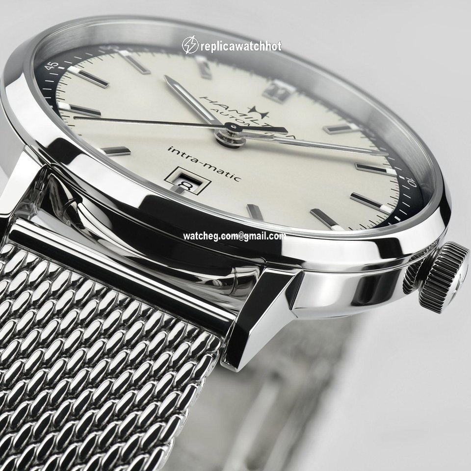 Hamilton Intra-Matic Mens watch Unisex Automatic Steel H38425120 4