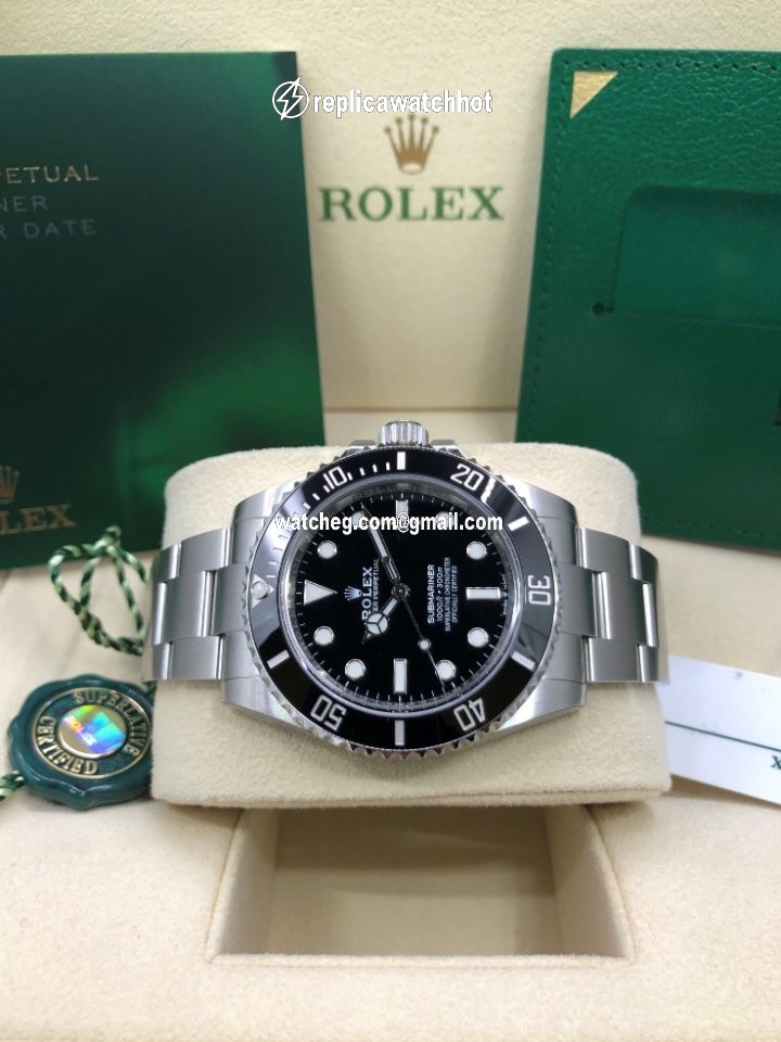Rolex Submariner (No Date) Mens watch Unisex Steel Automatic 124060-0001 4