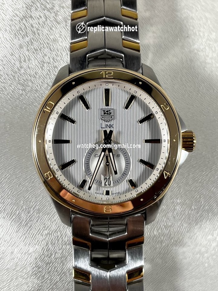 TAG Heuer Link Calibre 6 Gold Steel wat2150.bb0953 4