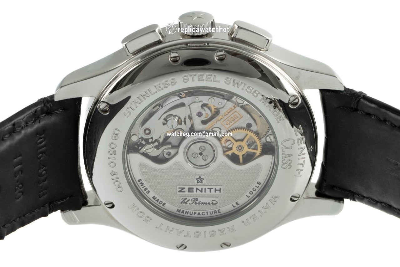 Zenith El Primero Chronograph Mens watch Unisex Automatic Steel 03.0510.4100 4