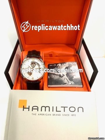 Hamilton Jazzmaster Open Heart Mens watch Unisex Automatic Steel H327050 4