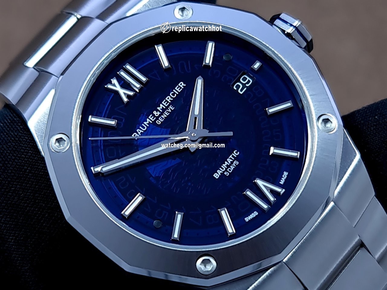 Baume & Mercier Riviera Mens watch Unisex Automatic Steel M0A10616 4