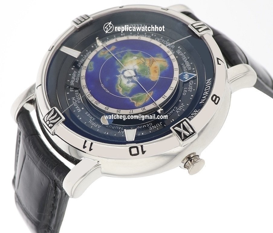 Ulysse Nardin Mens watch Unisex Automatic Platinum 889-70 4