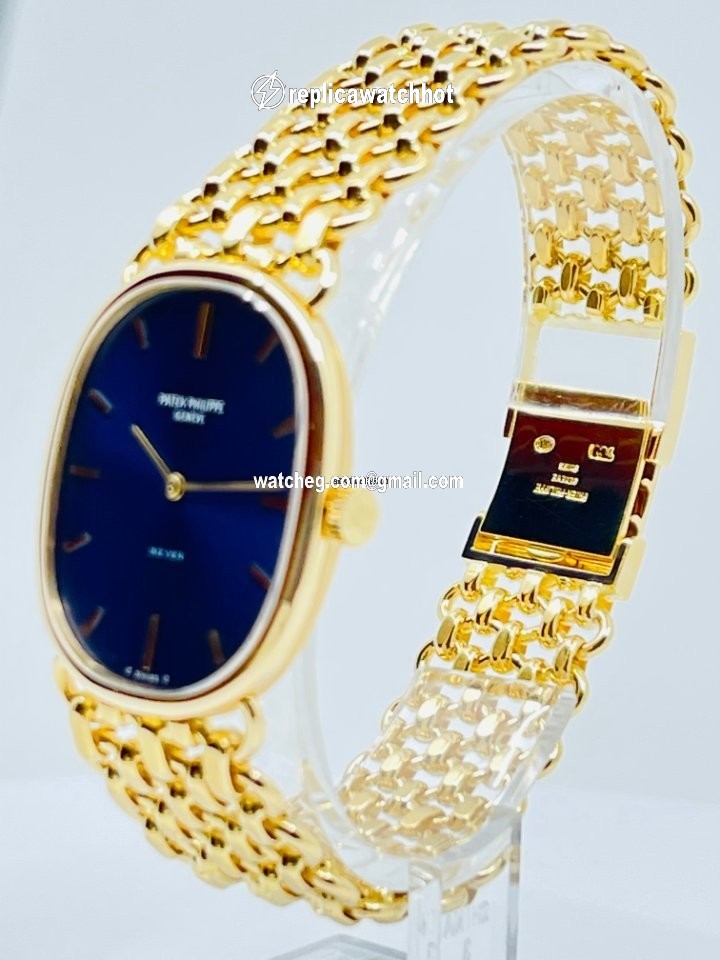 Patek Philippe Golden Ellipse Mens watch Unisex Manual winding Yellow gold 3848 1 4