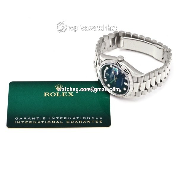 Rolex Day-Date 36 White gold Automatic 128239A 4
