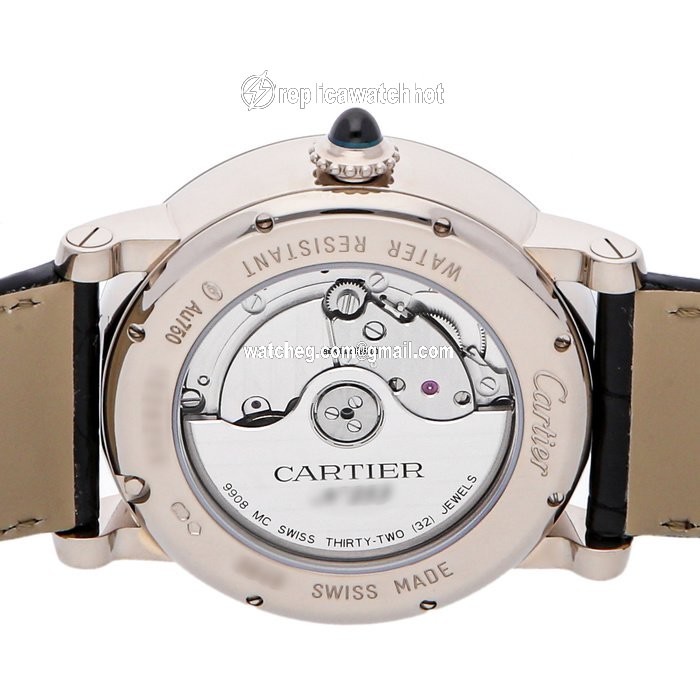 Cartier Rotonde de Cartier Mens watch Unisex Automatic White gold WHRO0003 4