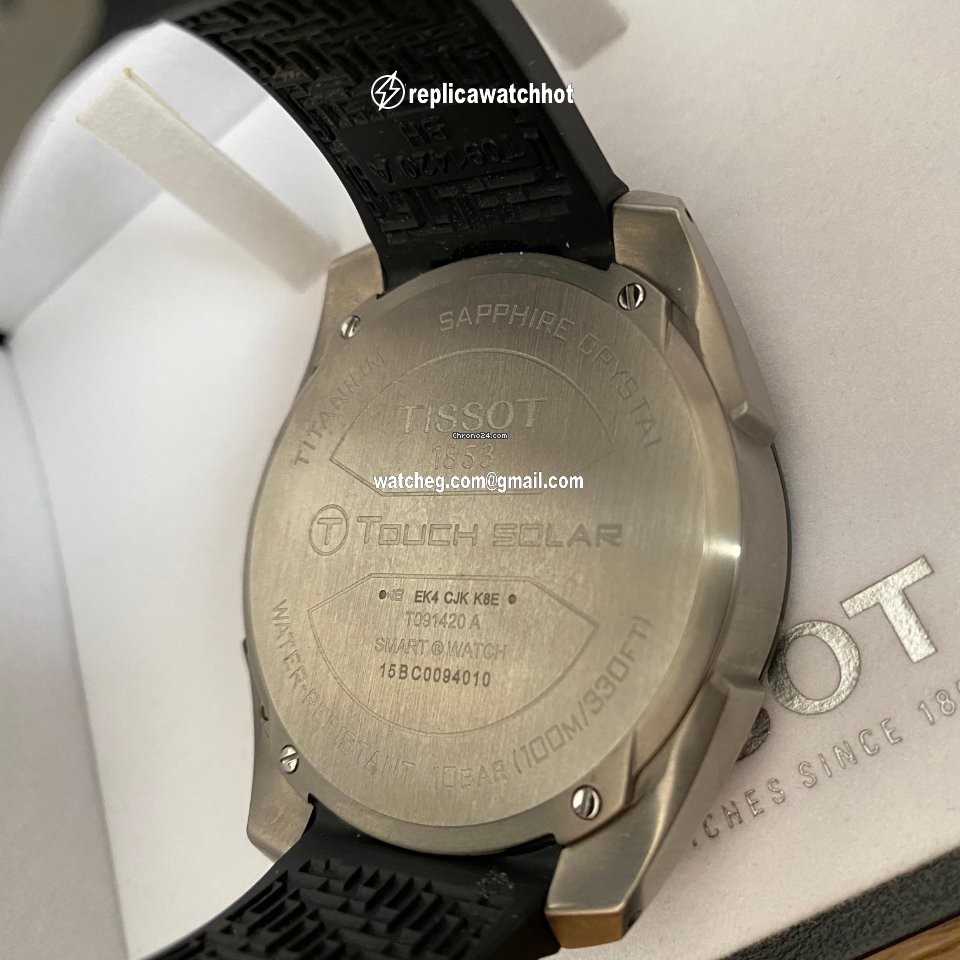 Tissot T-Touch Expert Solar Mens watch Unisex Quartz Titanium T091.420.47.051.00 4