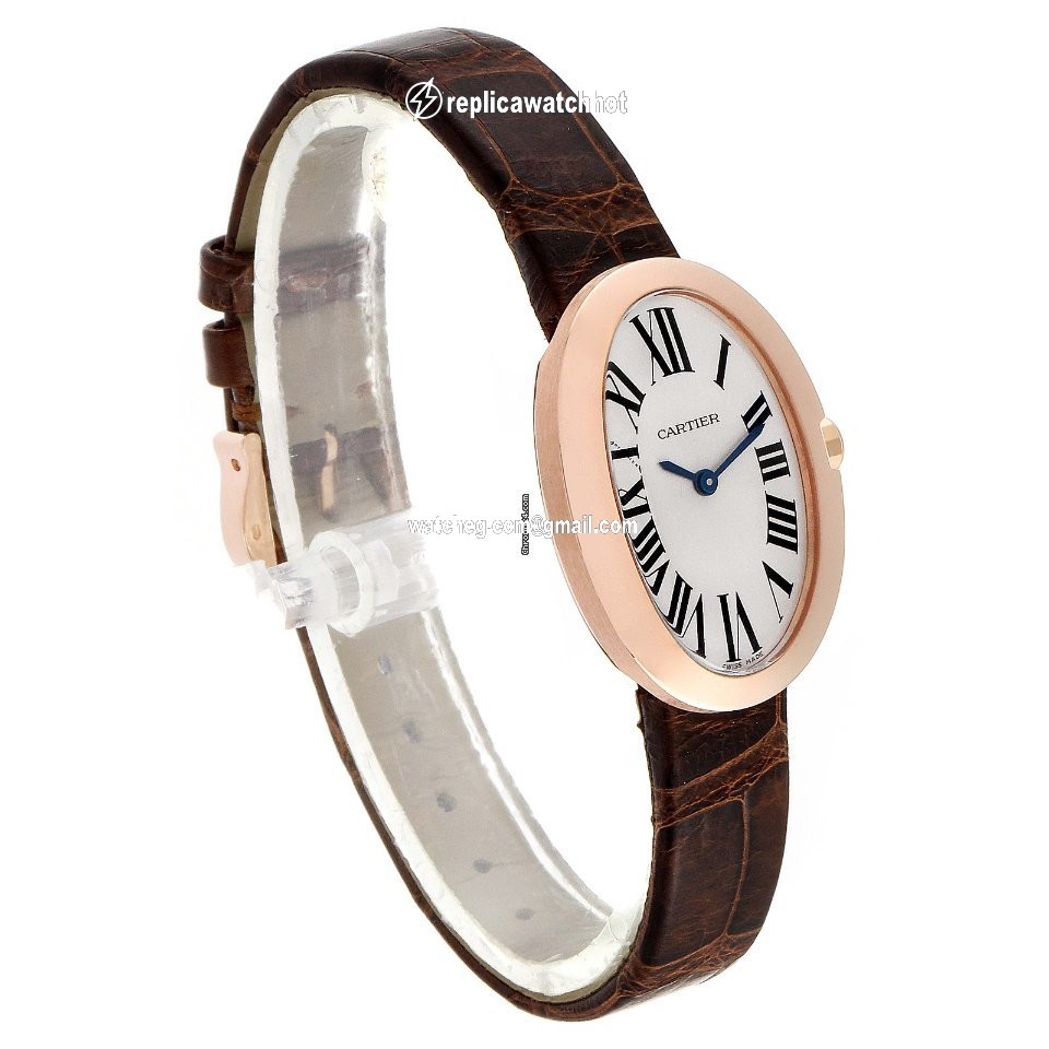 Cartier Baignoire Womens watch Quartz Rose gold W8000007 4