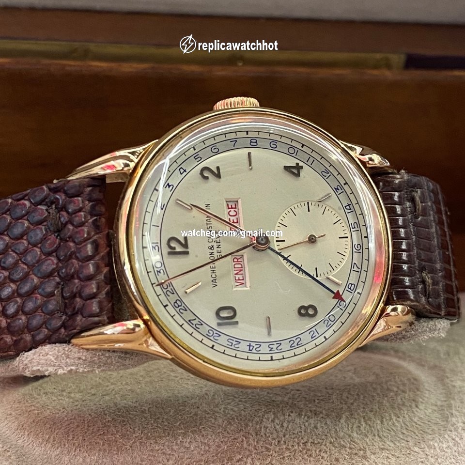 Vacheron Constantin Mens watch Unisex Manual winding Rose gold 4240 4